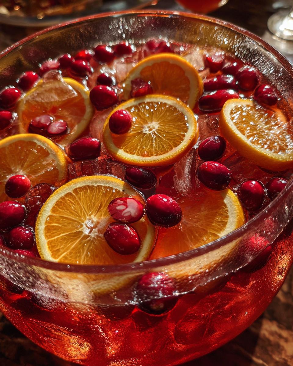 Thanksgiving Harvest Punch - detail 1