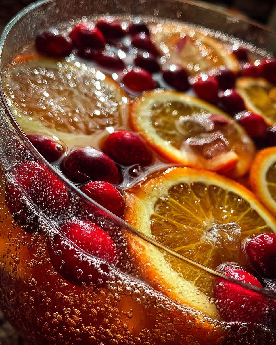 Thanksgiving Harvest Punch - detail 3