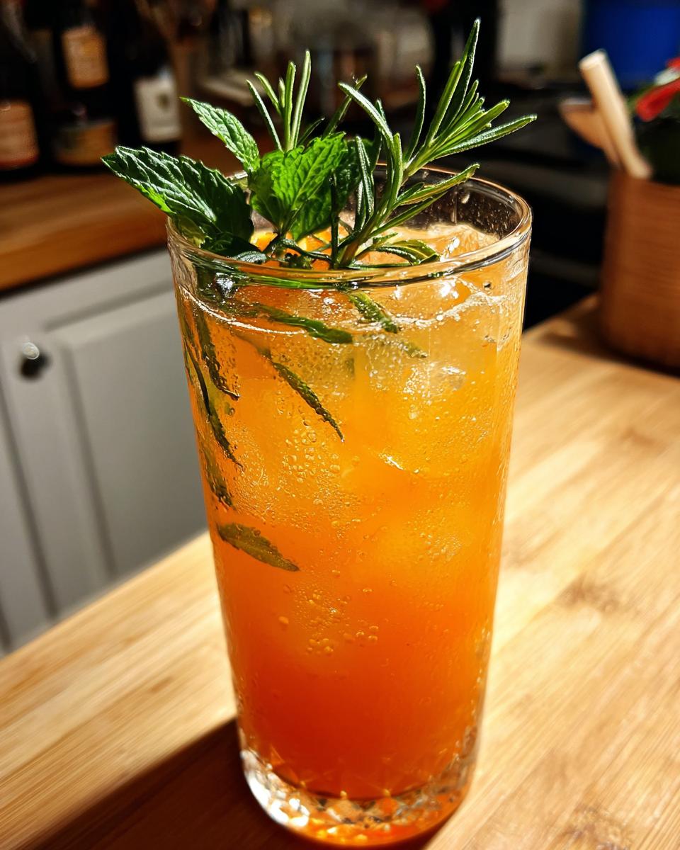 Thanksgiving Herbal Orange Sparkler - detail 1