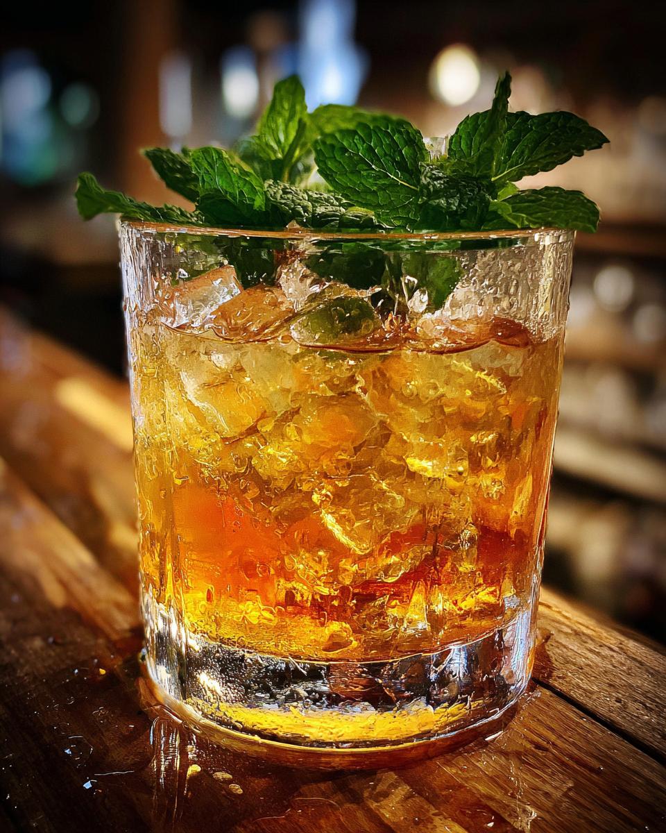 Thanksgiving Honeycrisp Whiskey Smash - detail 2