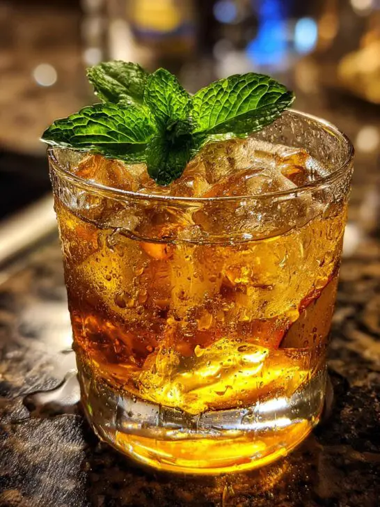 Thanksgiving Honeycrisp Whiskey Smash