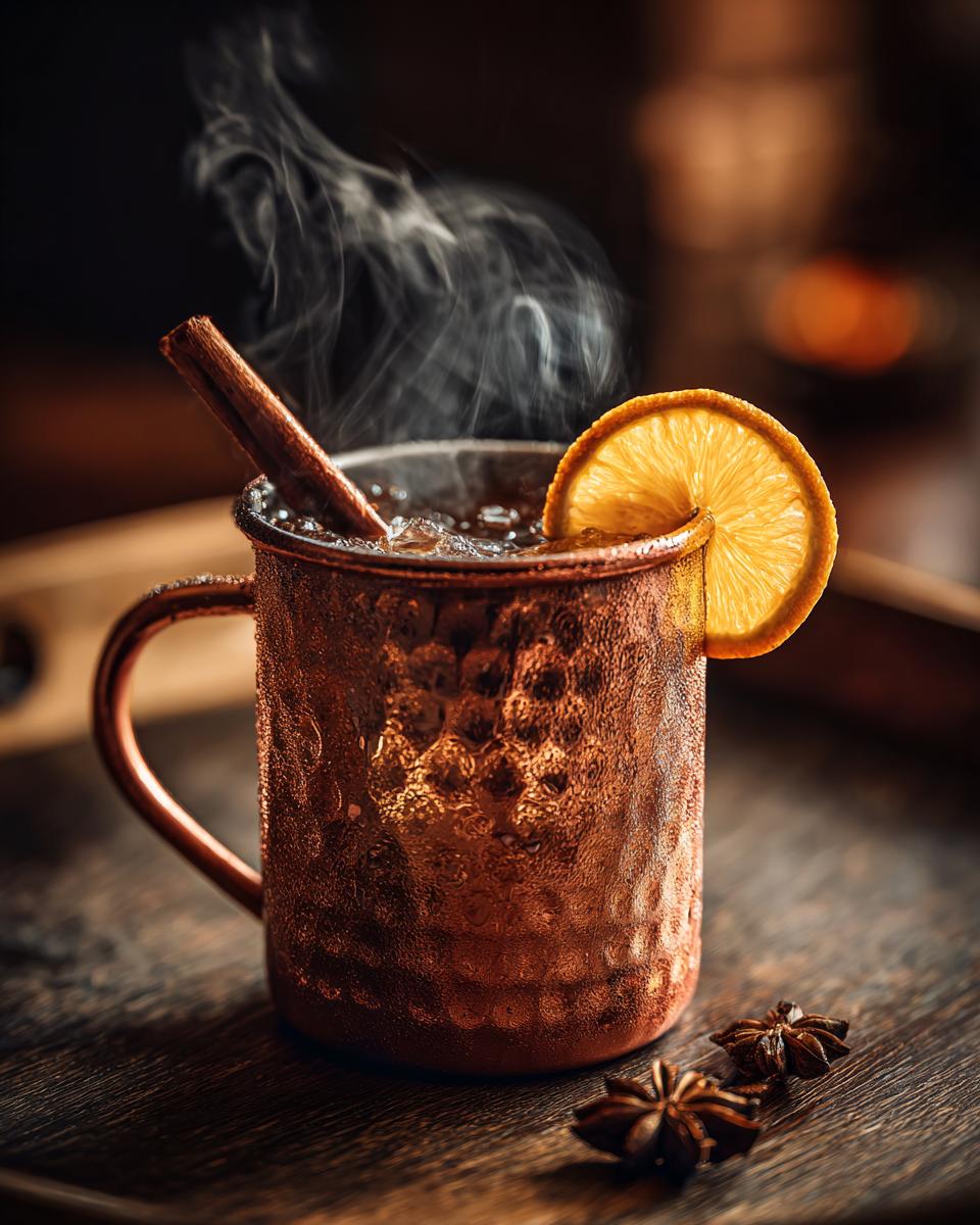 Thanksgiving Maple Mule Garnish