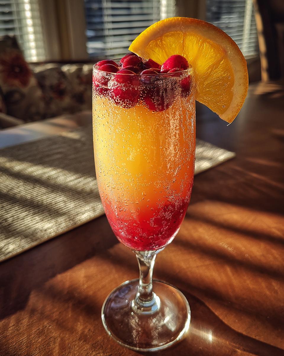 Thanksgiving Morning Mimosa - detail 2
