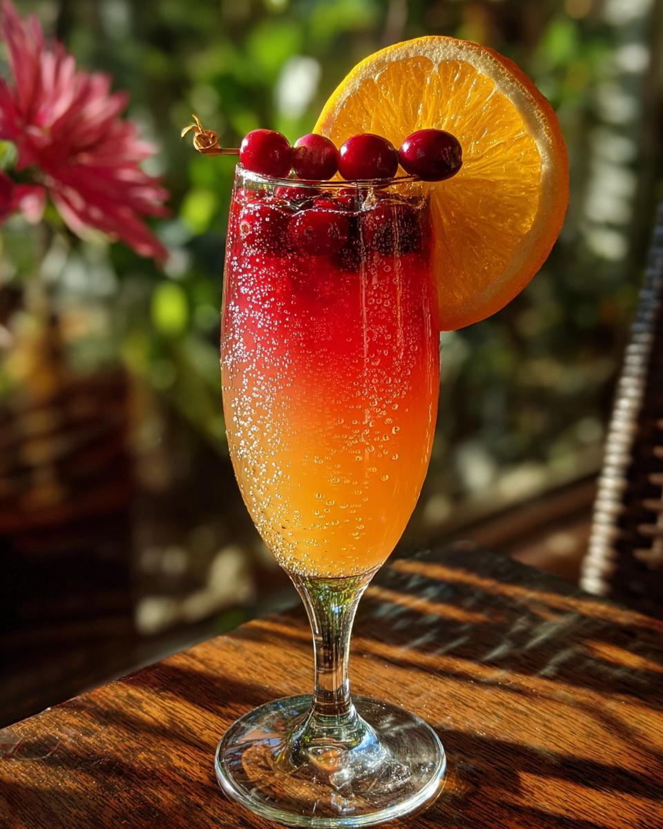 Thanksgiving Morning Mimosa - detail 3