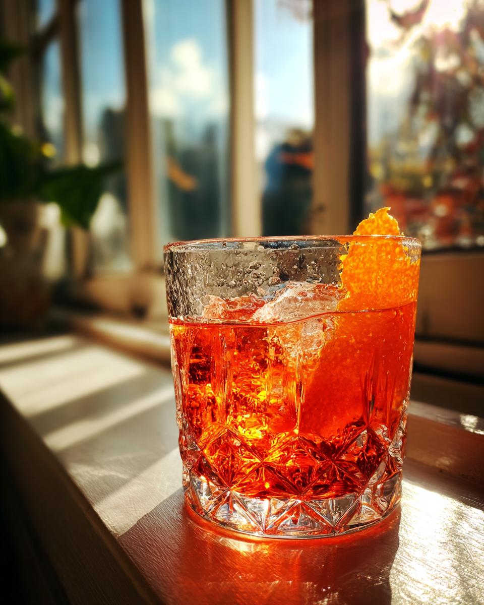 Thanksgiving Negroni - detail 1