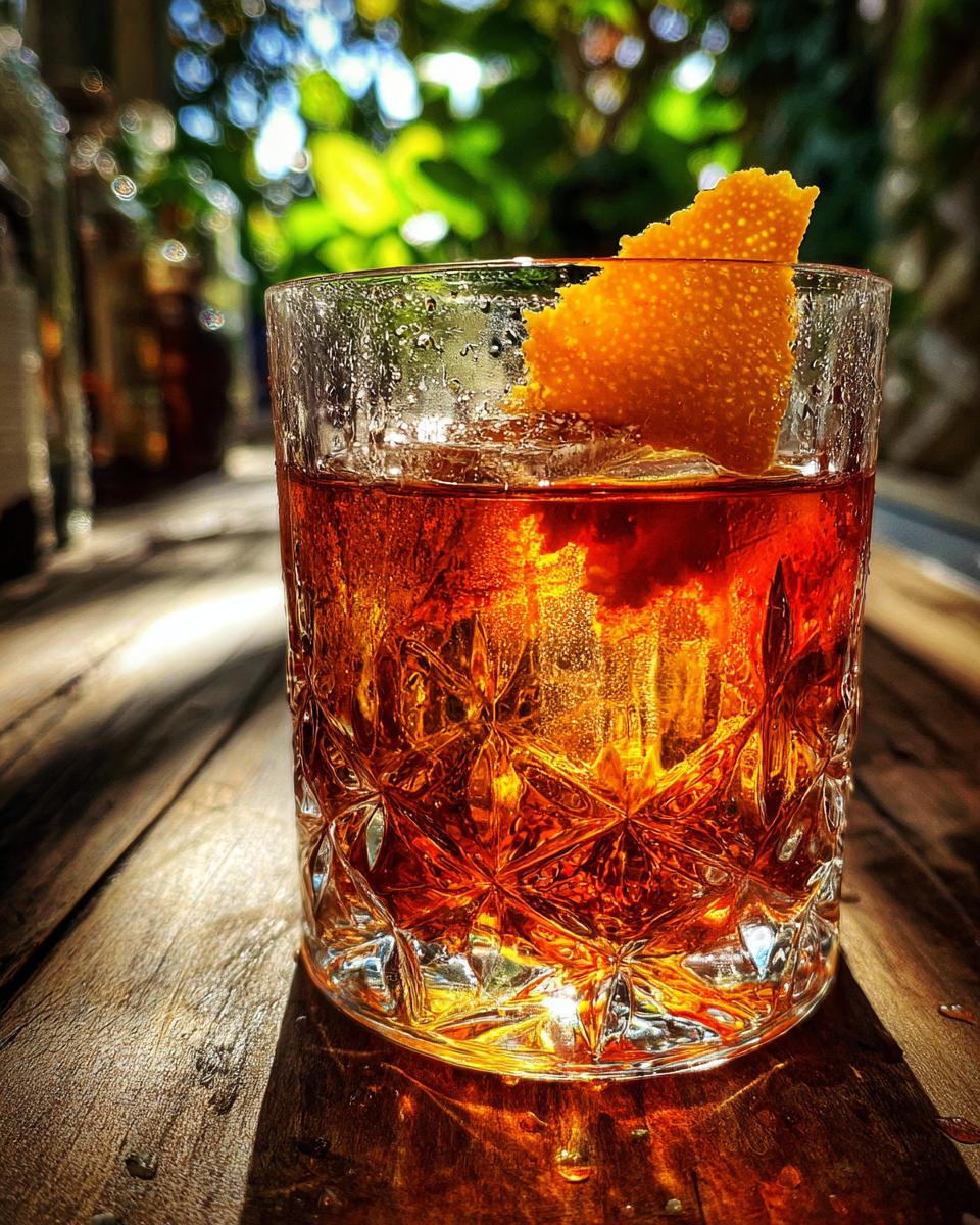 Thanksgiving Negroni - detail 2