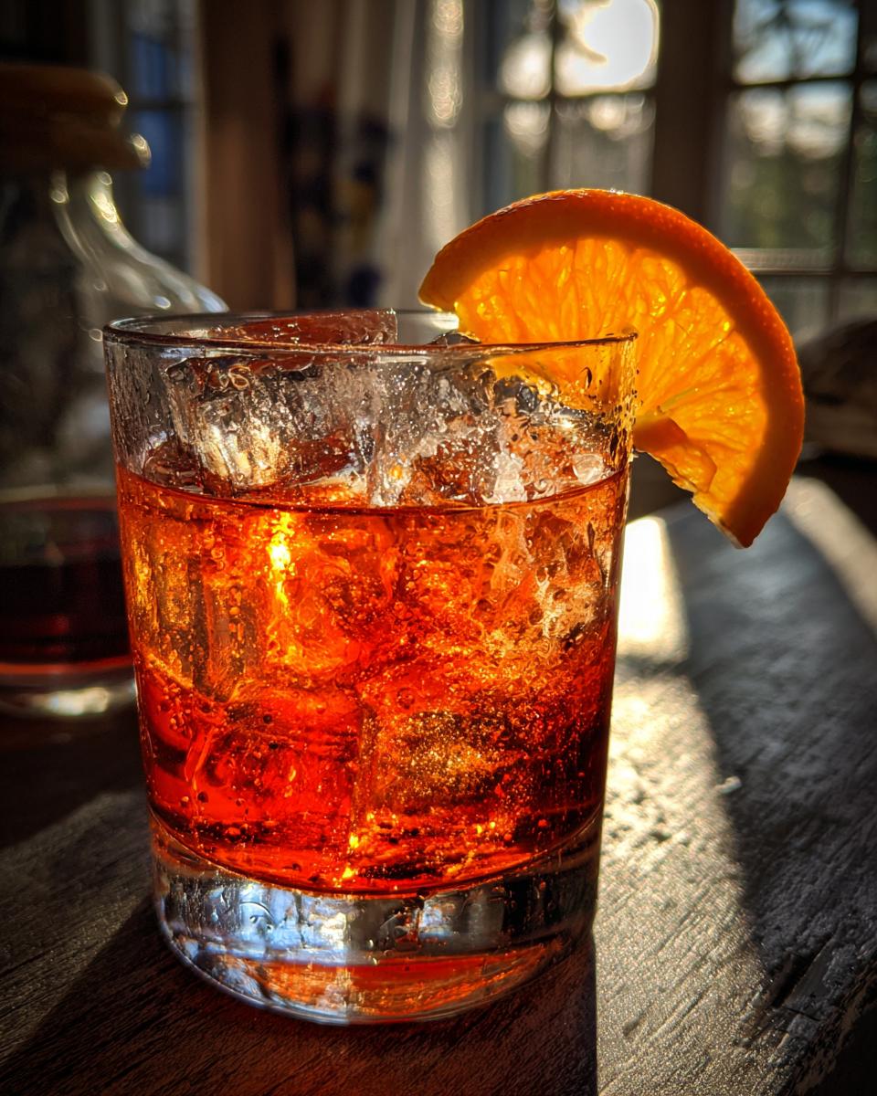 Thanksgiving Negroni - detail 3