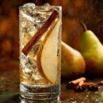 Thanksgiving Pear Vanilla Cooler