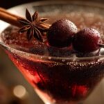 Thanksgiving Plum Spice Martini