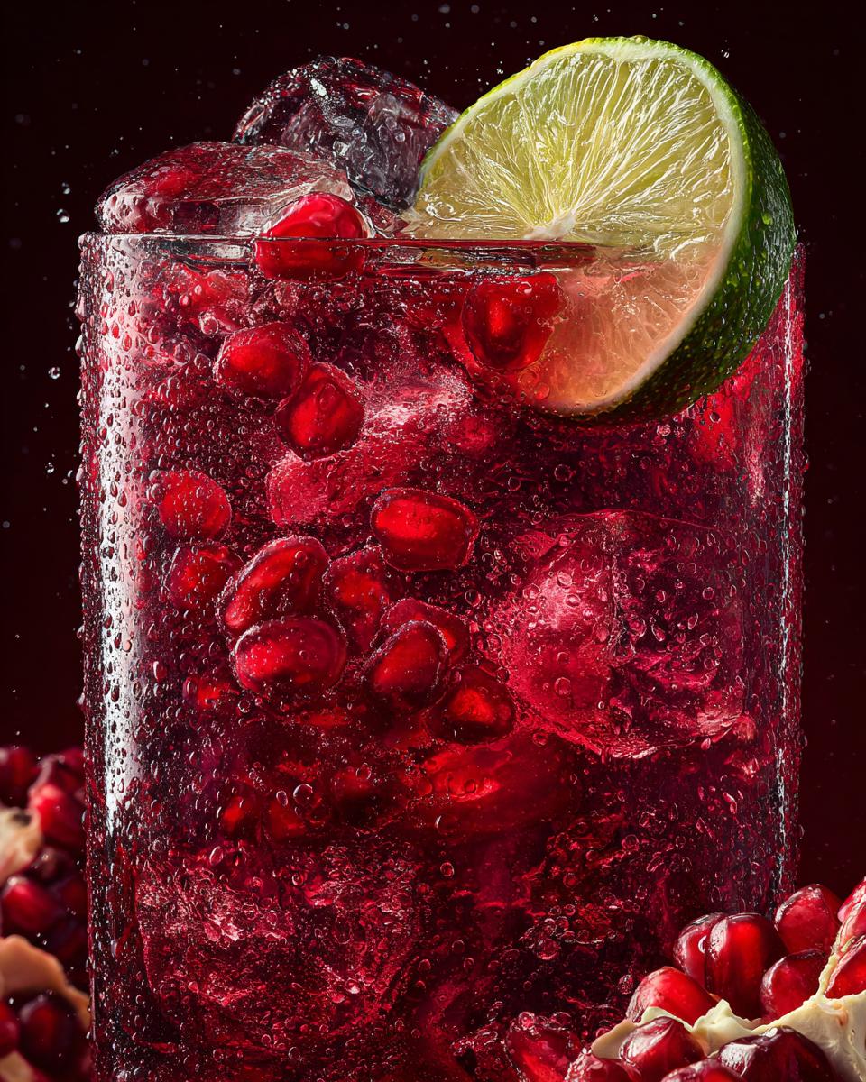 Thanksgiving Pomegranate Sparkle - detail 3