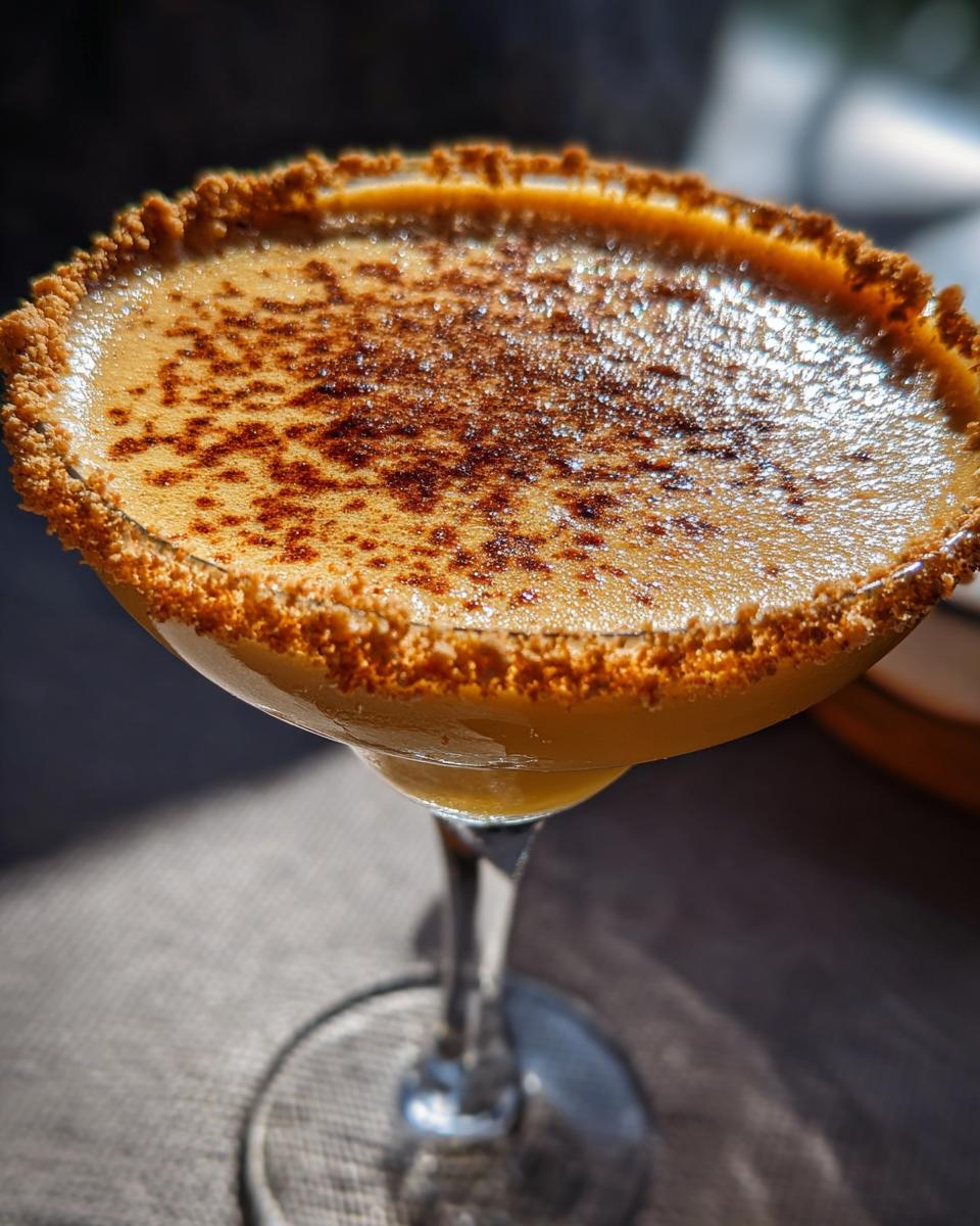 Thanksgiving Pumpkin Pie Martini - detail 3