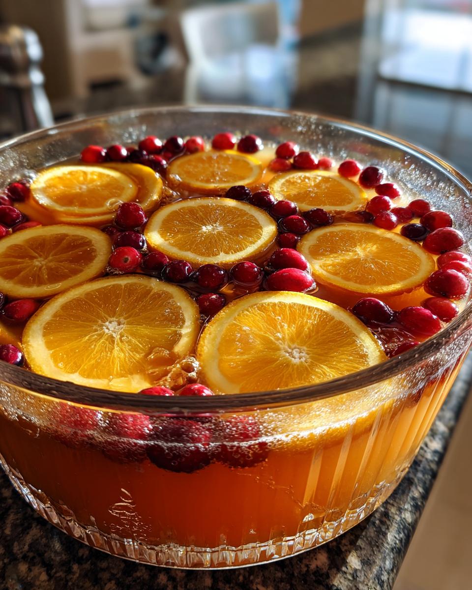 Thanksgiving Pumpkin Spice Punch - detail 2