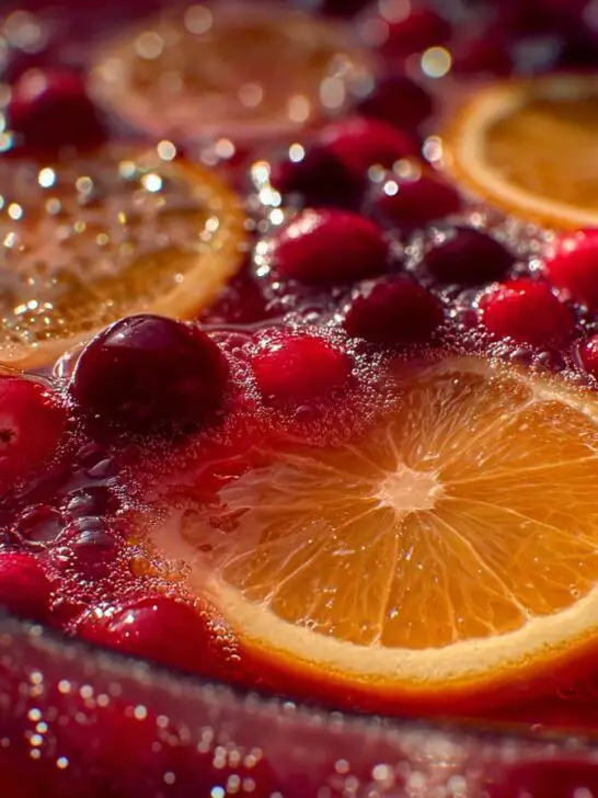 Thanksgiving Sparkling Cranberry Punch