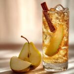 Thanksgiving Spiced Pear Spritzer