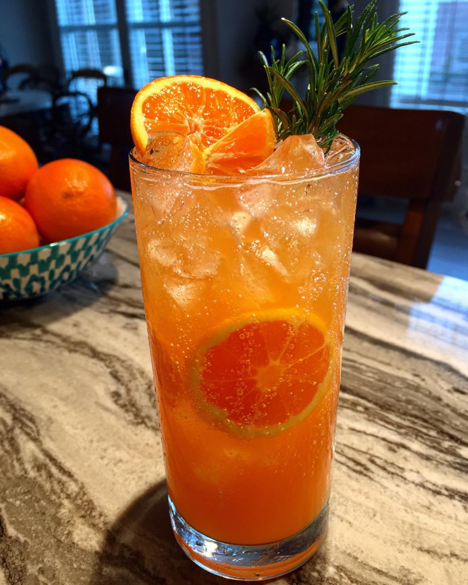 Thanksgiving Tangerine Tonic - detail 1