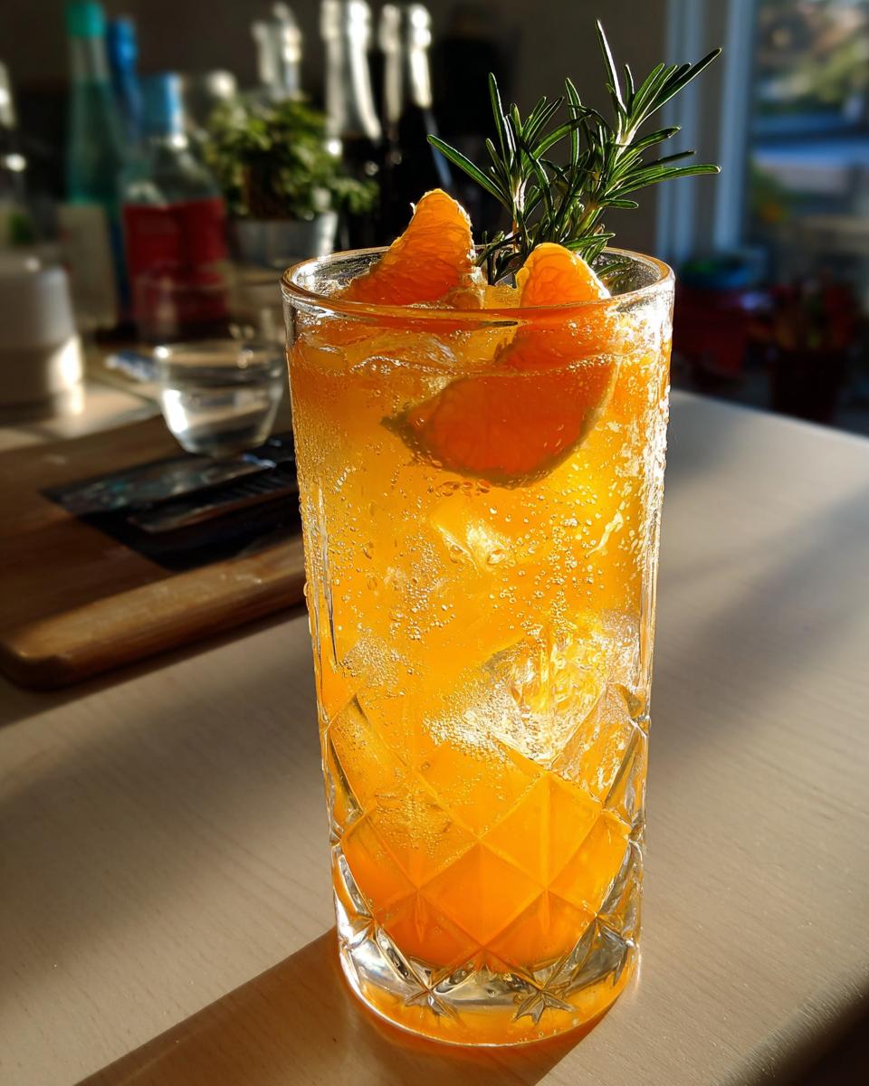 Thanksgiving Tangerine Tonic - detail 2