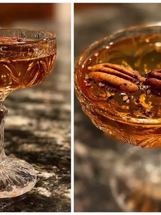 Thanksgiving Toasted Pecan Cocktail