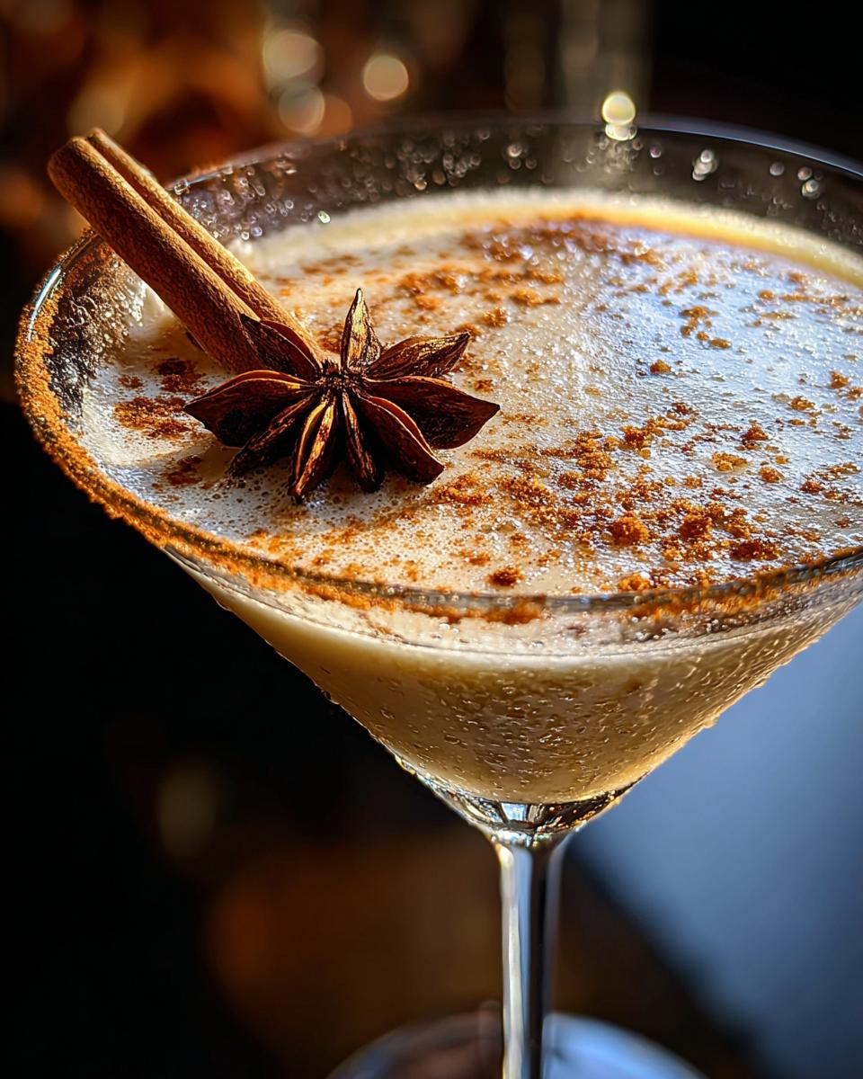 Thanksgiving Vanilla Chai Martini - detail 2
