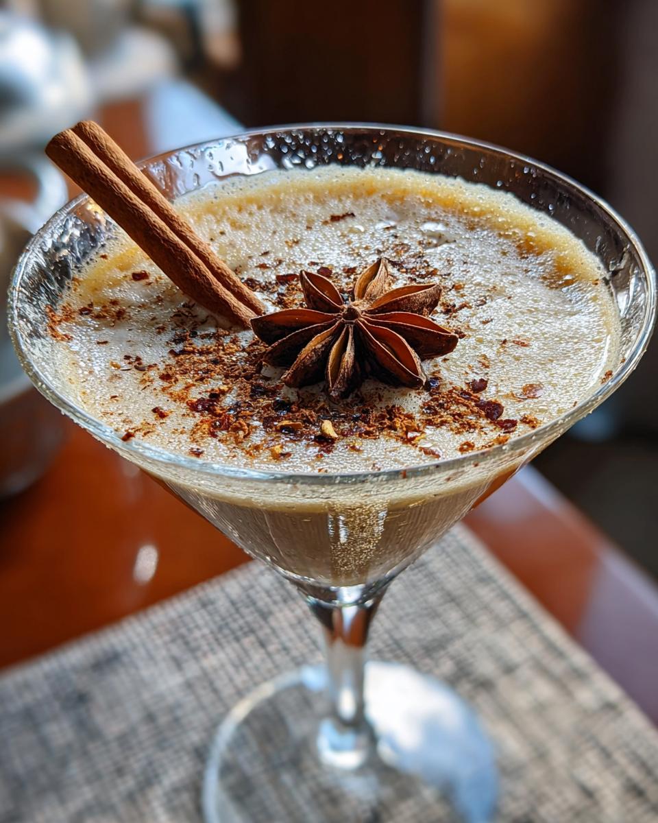 Thanksgiving Vanilla Chai Martini - detail 3