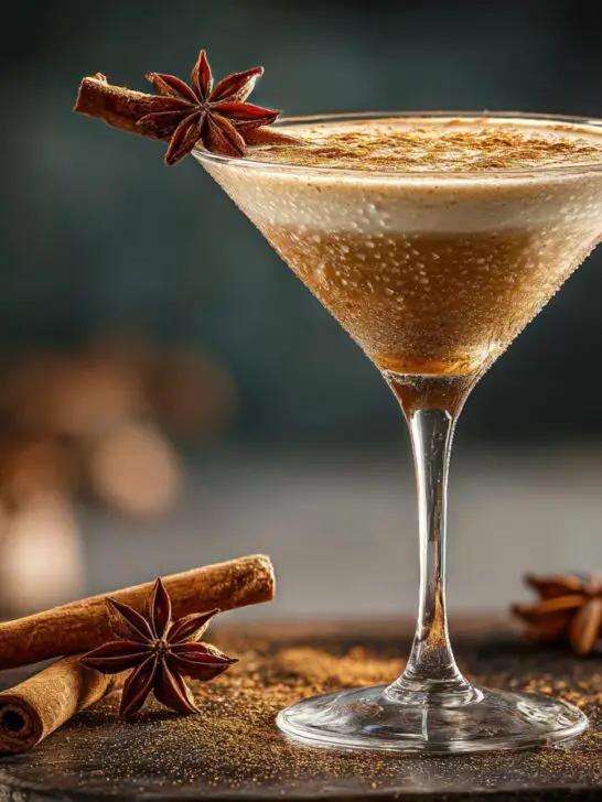 Thanksgiving Vanilla Chai Martini