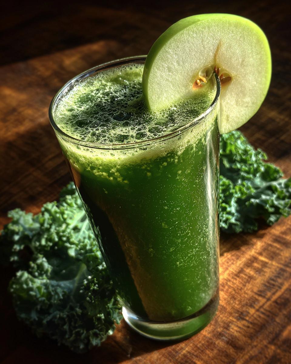 Apple Kale Ginger Juice - detail 3