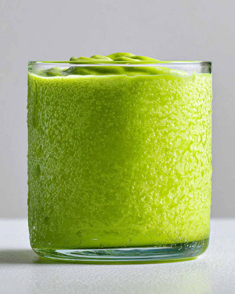 Avocado Matcha Cream Smoothie - detail 1