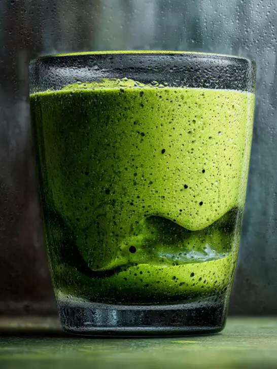 Avocado Matcha Cream Smoothie