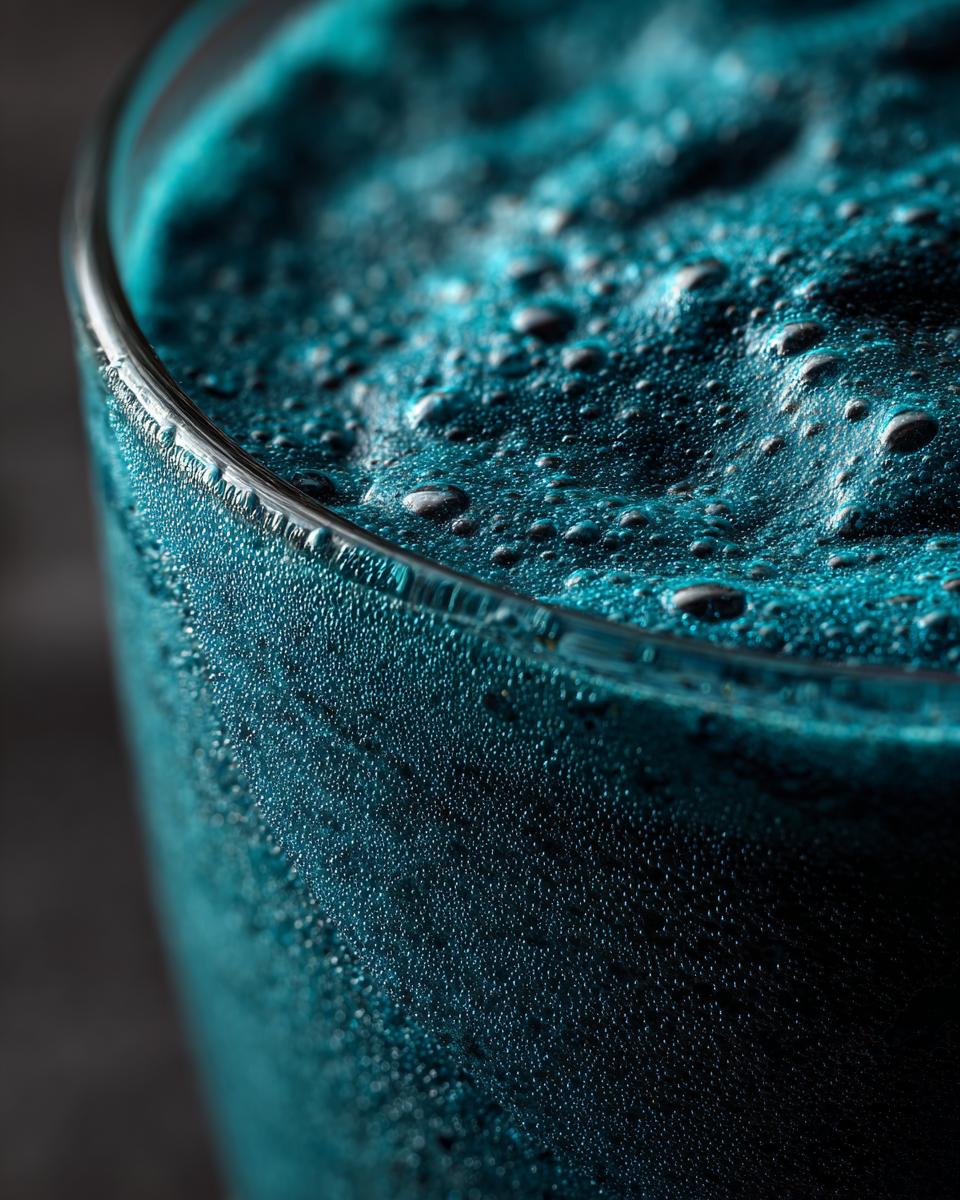 Blue Spirulina Superfood Shake - detail 2