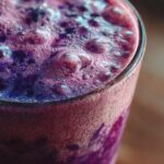 Blueberry Almond Milkshake
