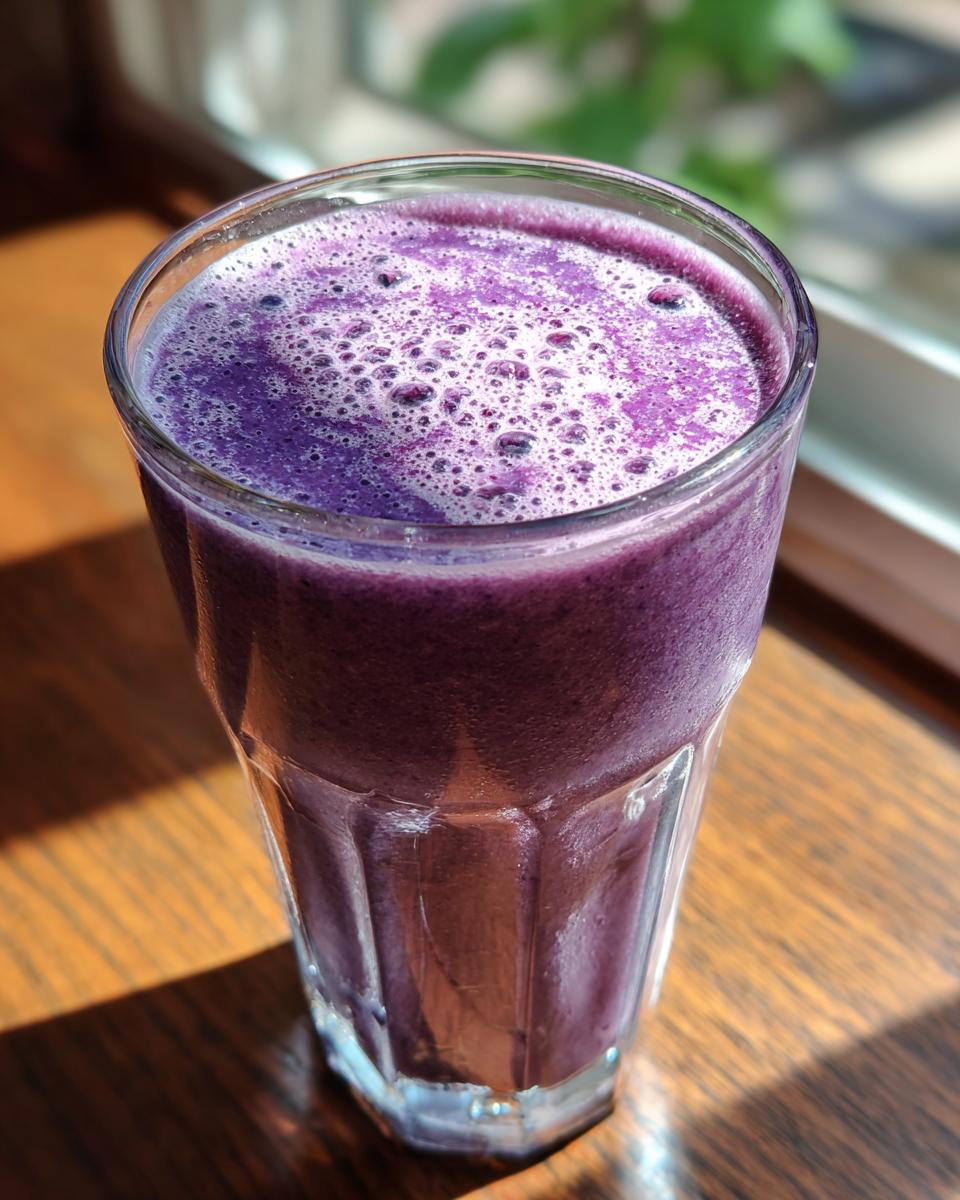 Blueberry Almond Milkshake - detail 2