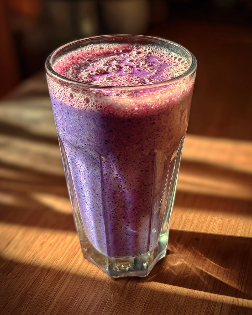 Blueberry Almond Milkshake - detail 3