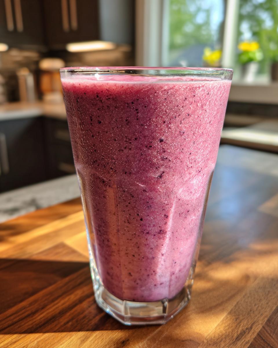 Blueberry Almond Milkshake - detail 4