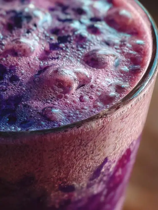 Blueberry Almond Milkshake