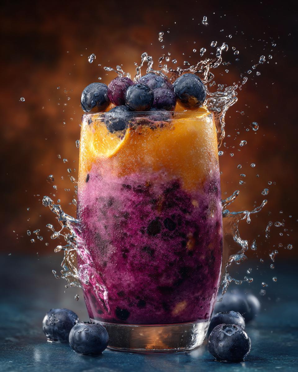 Blueberry Citrus Splash Smoothie - detail 1