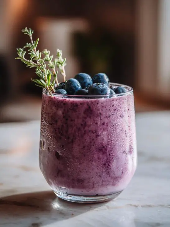 Blueberry Lavender Smoothie