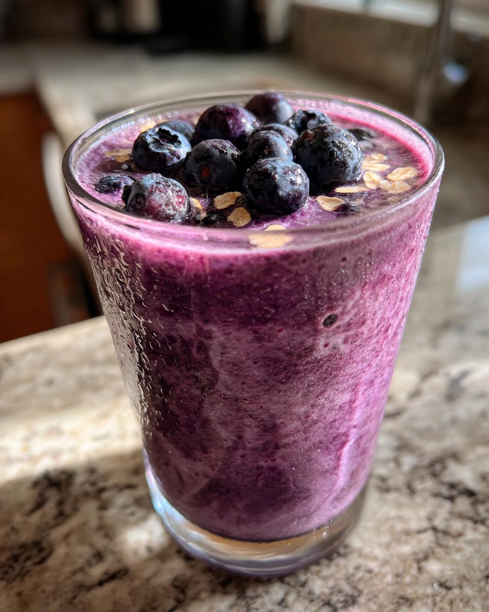 Blueberry Oat Smoothie - detail 1