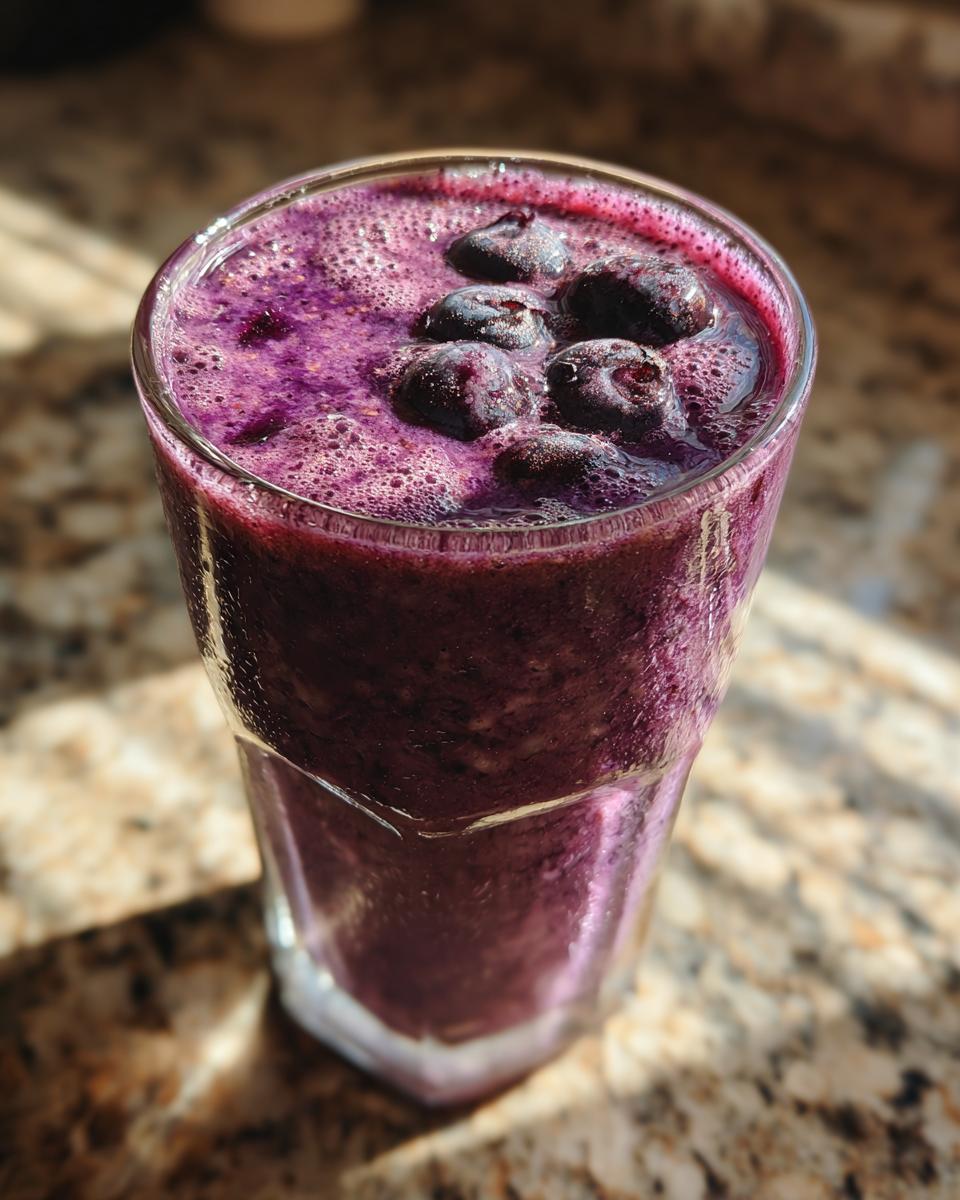 Blueberry Oat Smoothie - detail 3