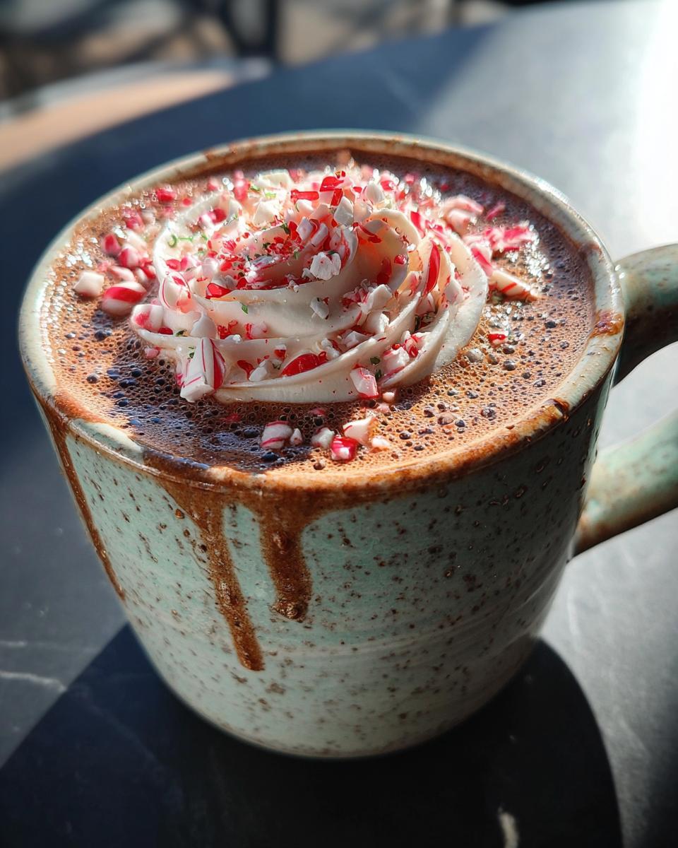 Candy Cane Hot Chocolate - detail 1
