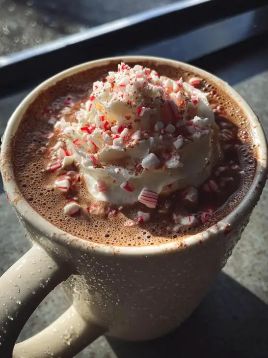 Candy Cane Hot Chocolate