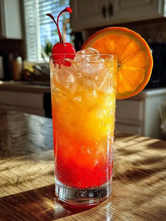Caribbean Rum Punch Cocktail