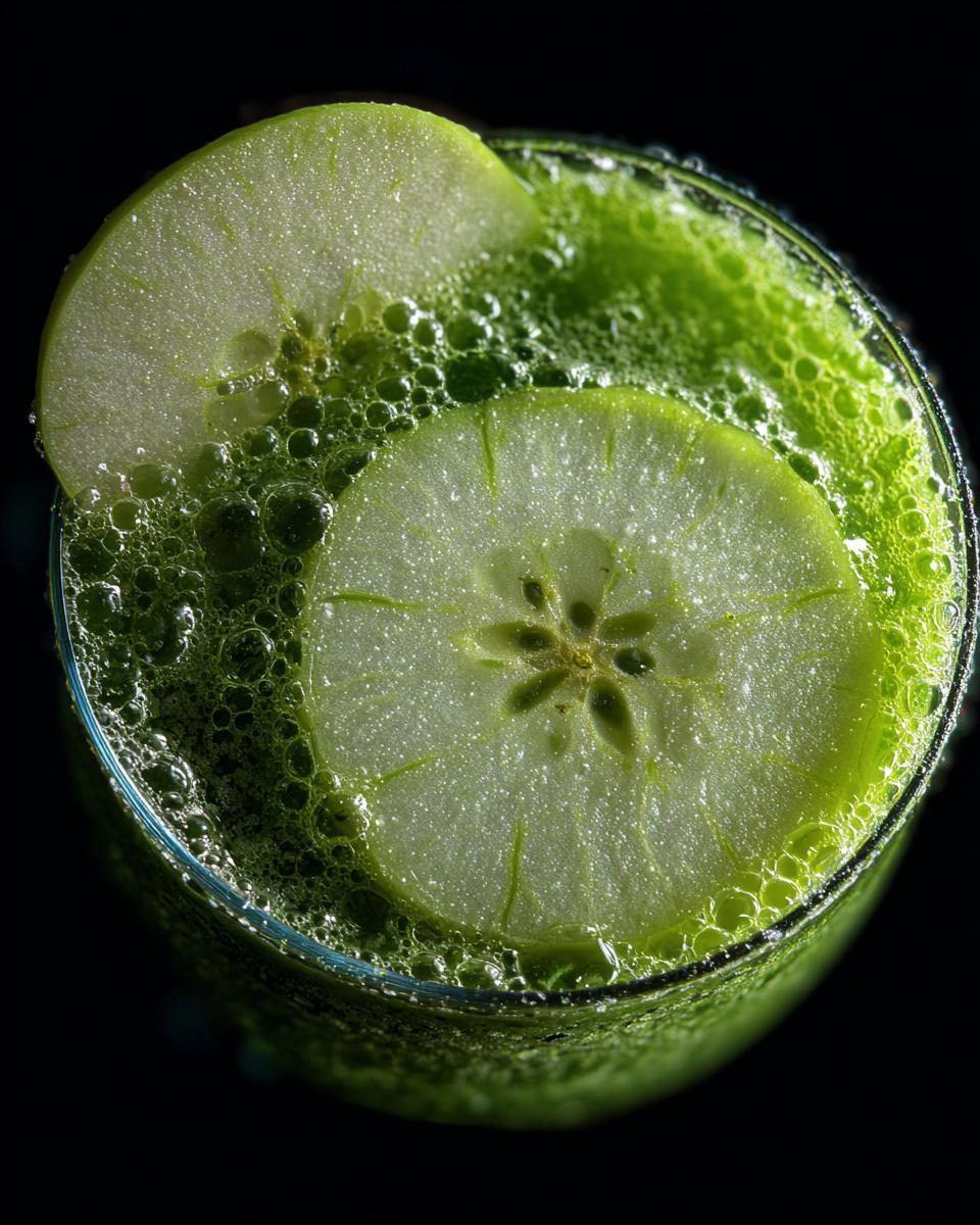 Celery & Apple Green Juice - detail 3