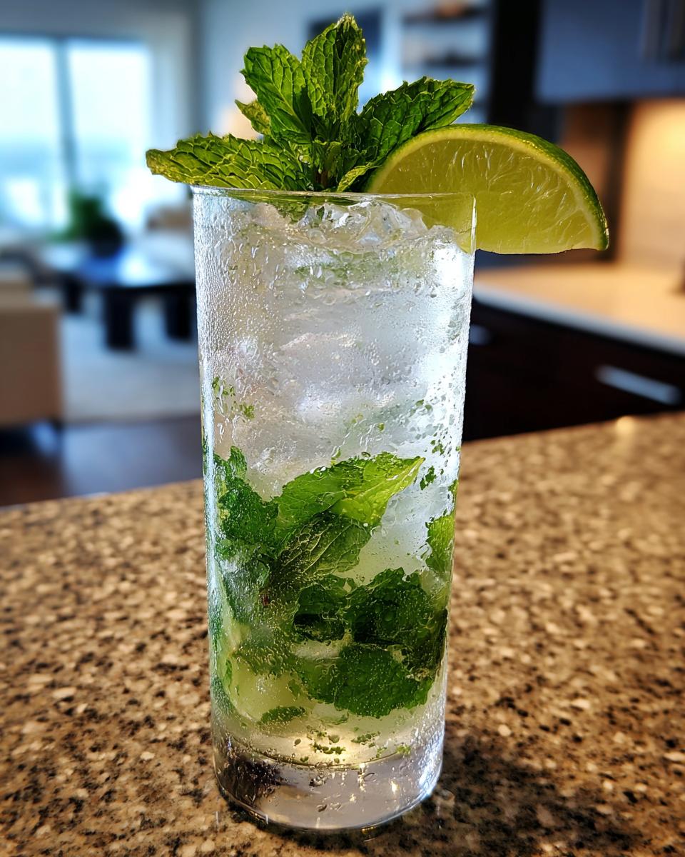 Classic Mojito Cocktail - detail 2