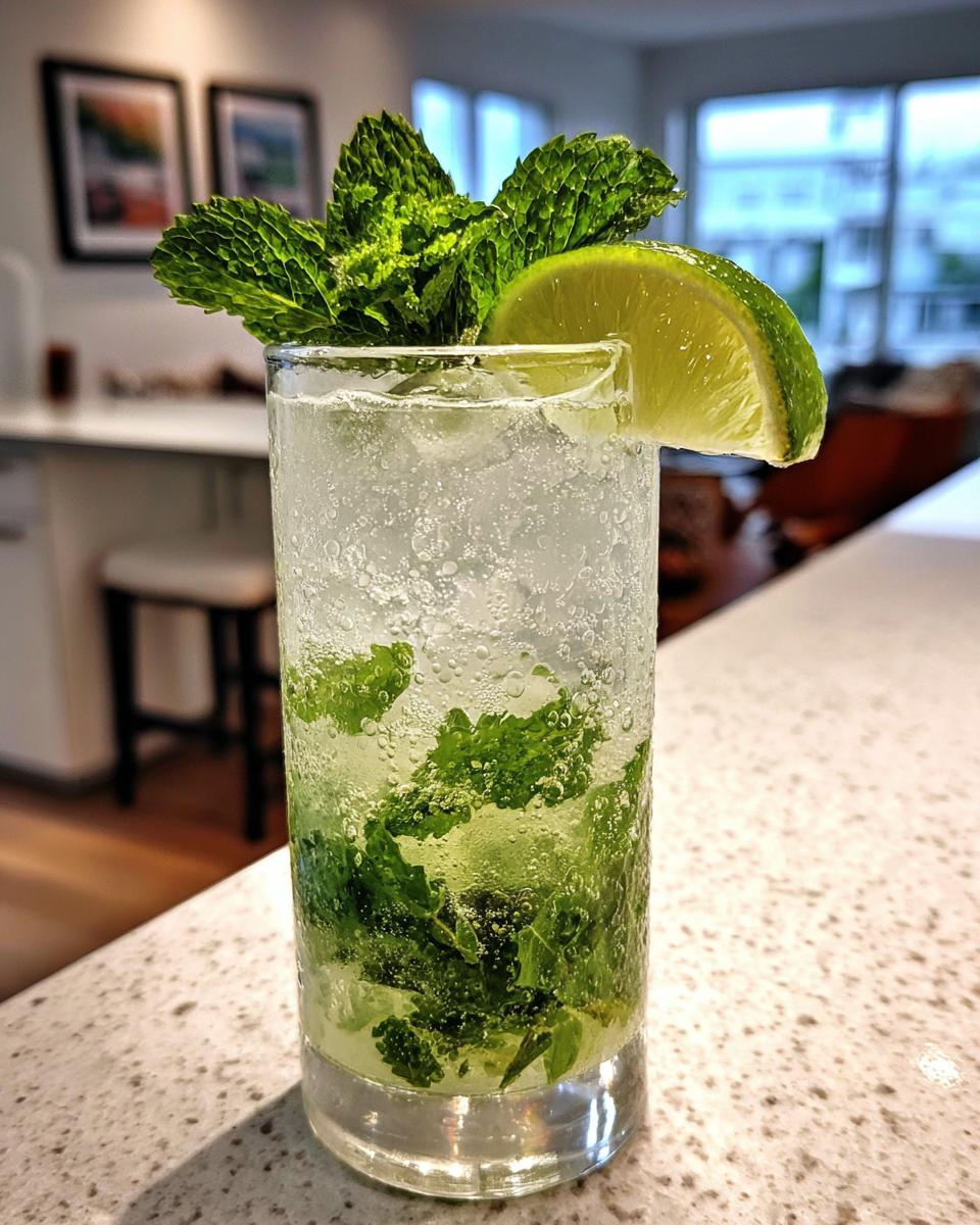 Classic Mojito Cocktail - detail 3