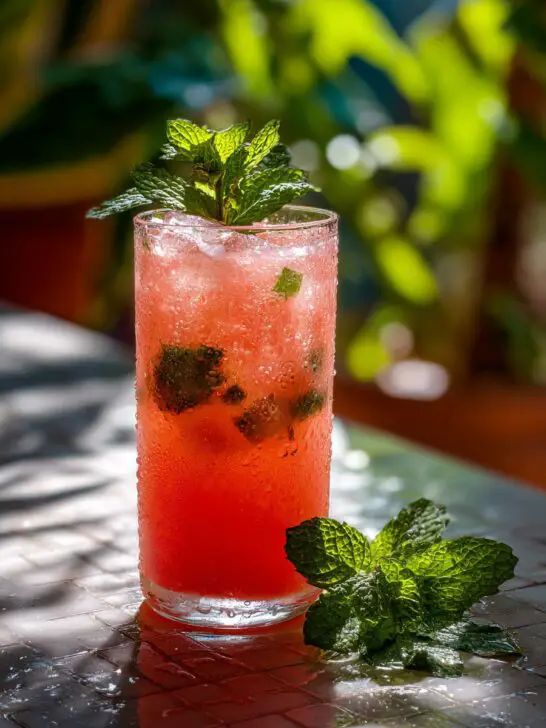 Coconut Watermelon Fizz Mocktail