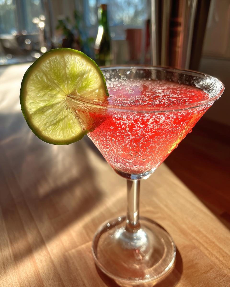 Cosmopolitan Kiss Cocktail - detail 3