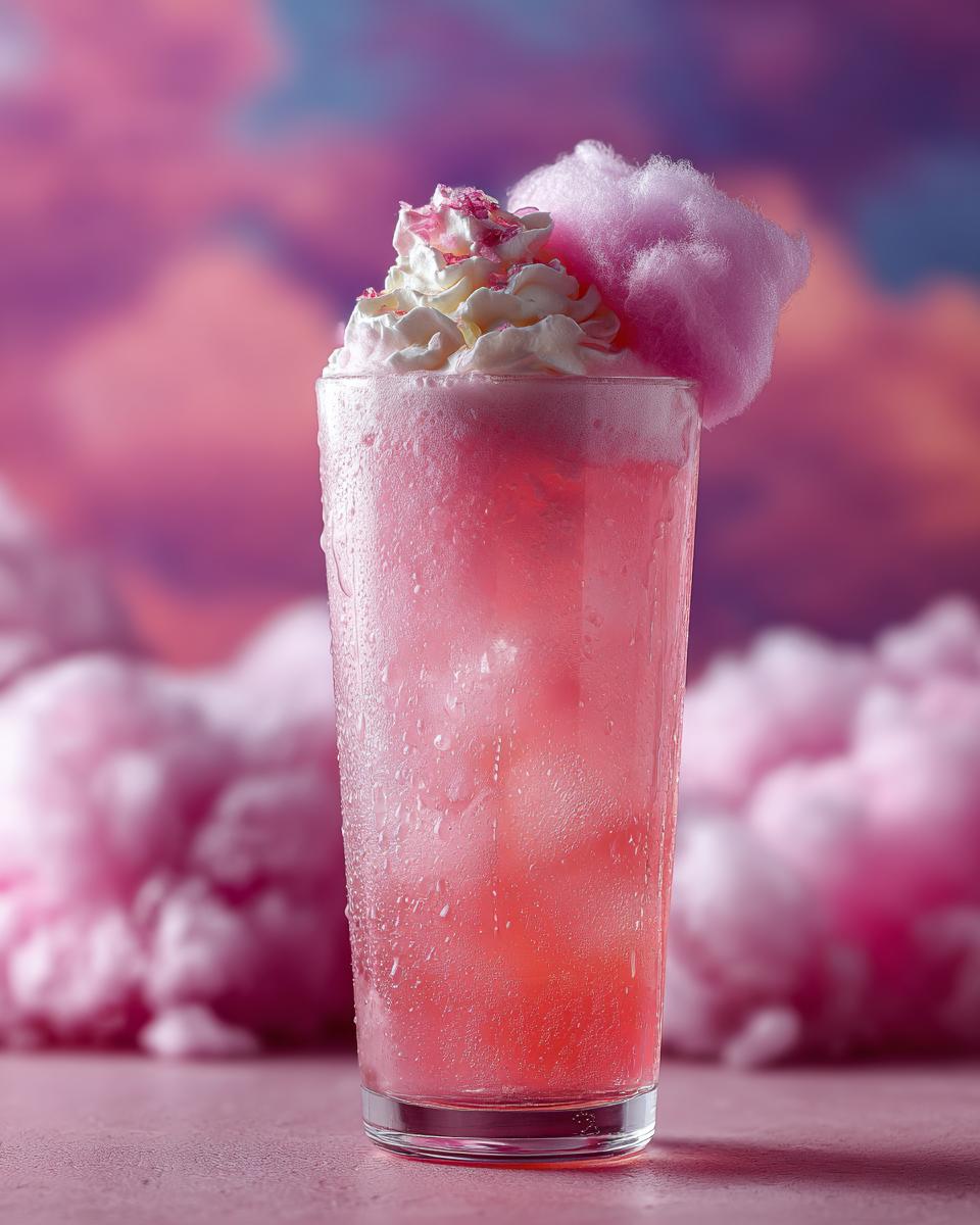 Cotton Candy Clouds Mocktail - detail 1