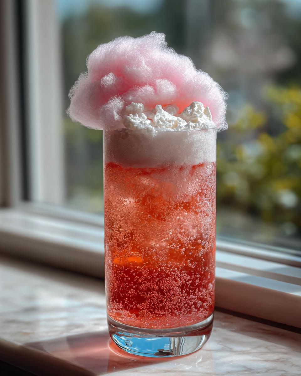 Cotton Candy Clouds Mocktail - detail 2