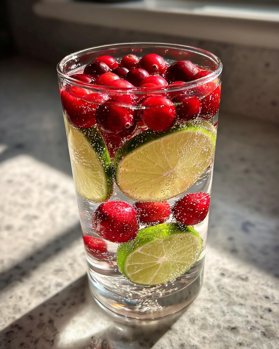 Cranberry Lime Detox Water - detail 1