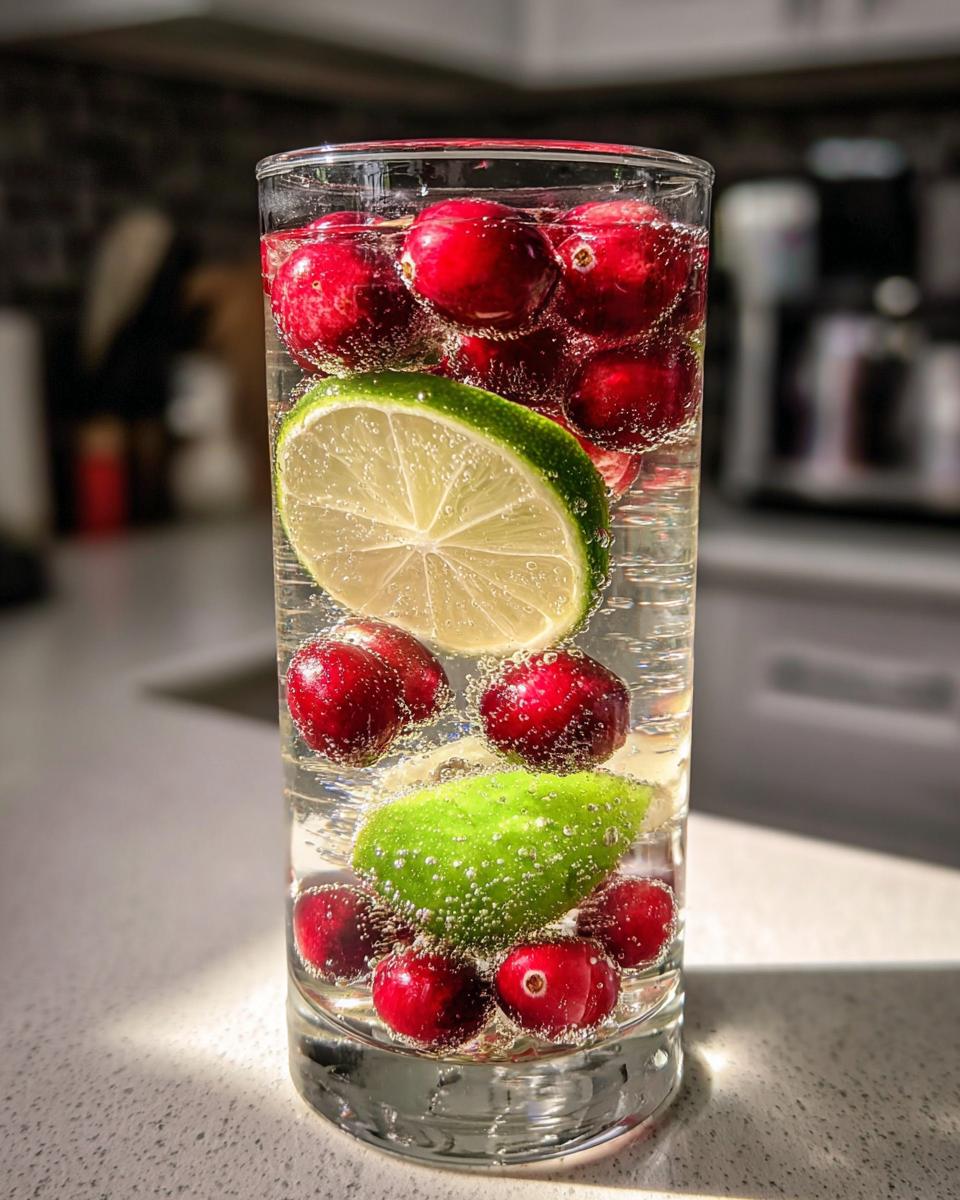 Cranberry Lime Detox Water - detail 2