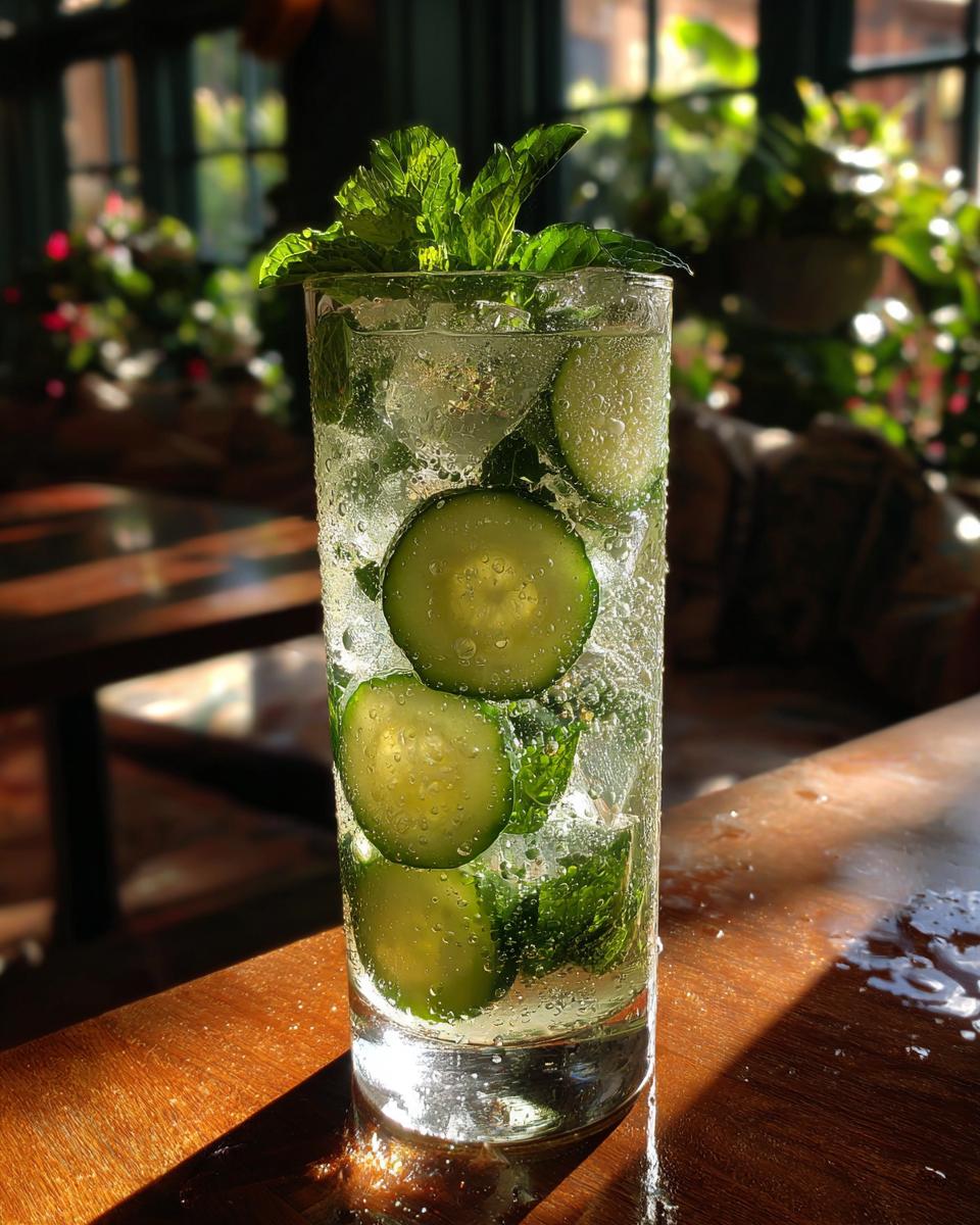 Cucumber Mint Refresher - detail 1